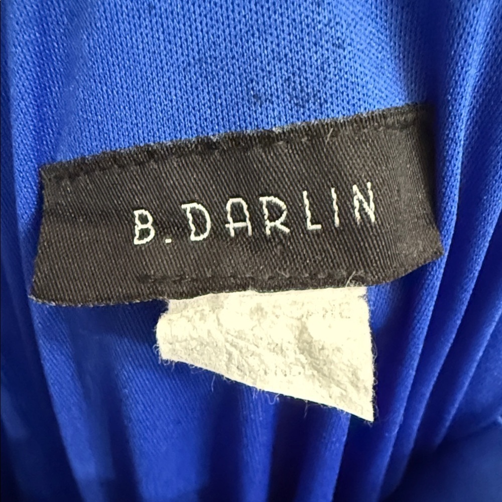 B Darlin Royal Blue Mini Dress - Picture 3 of 5